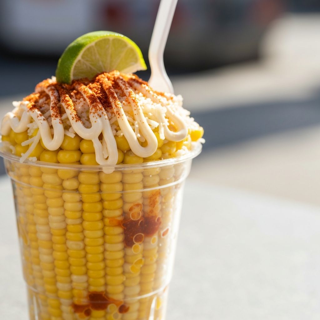 Elote en Vaso