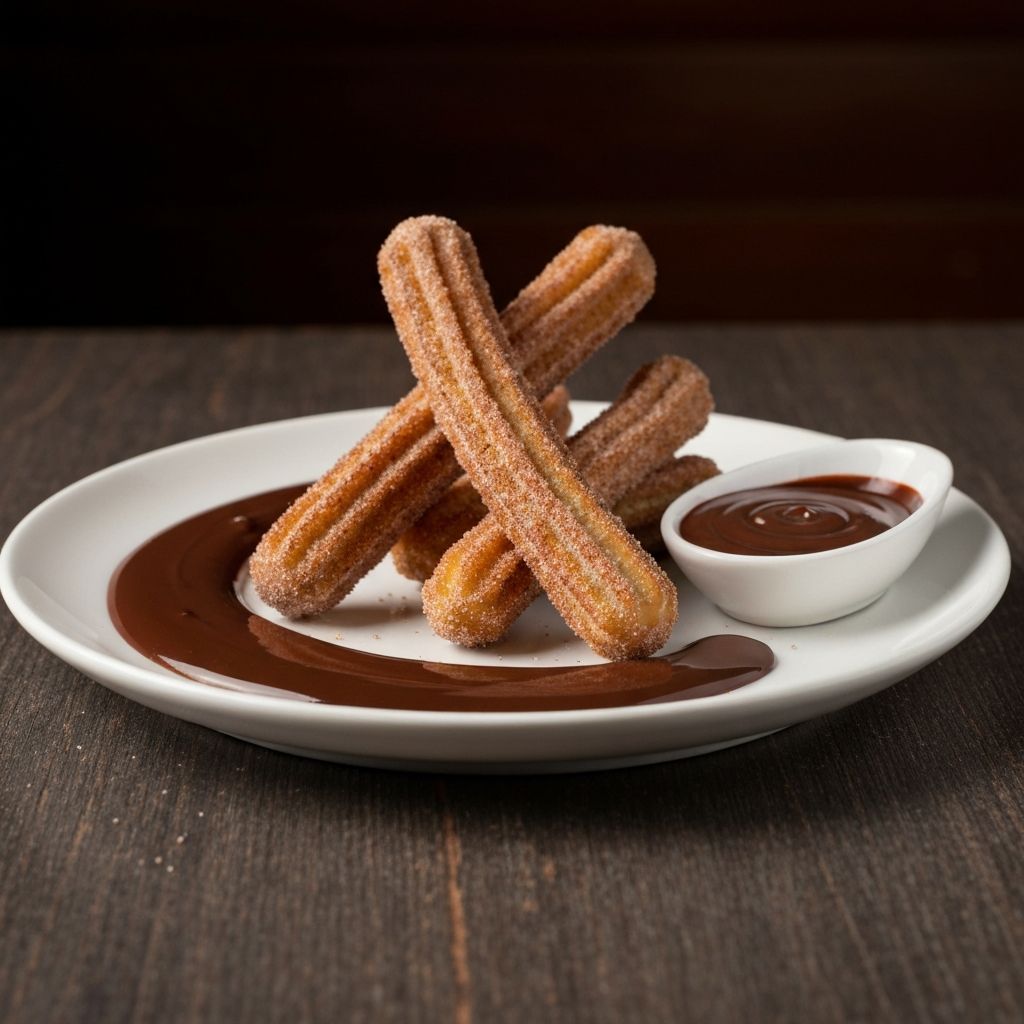 Churros con Chocolate